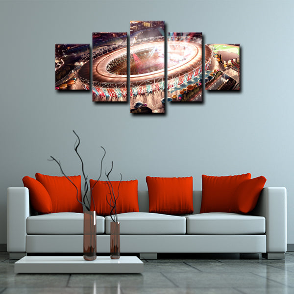 Ac Milan Associazione Calcio Milan 1899 Spa Canvas Wall Art