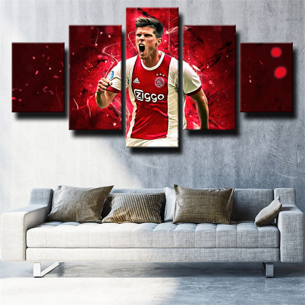 Ajax Amsterdam Striker Klaas Huntelaar Canvas Wall Art