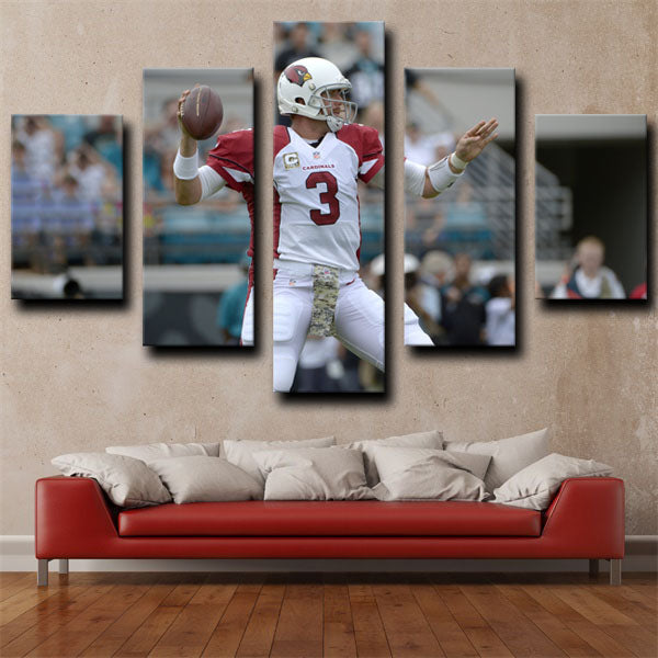 Arizona Cardinals Carson Palmer Quarterback Carson Canvas Wall Art