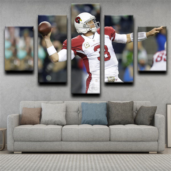 Arizona Cardinals Carson Quarterback Carson Palmer Canvas Wall Art