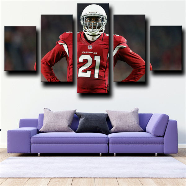 Arizona Cardinals Cornerback Patrick Peterson Honey Badger Canvas Wall Art
