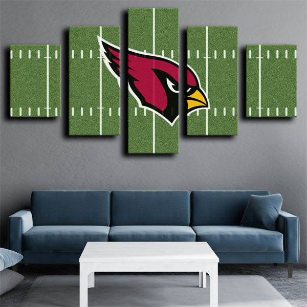 Arizona Cardinals Simple Style Emblem Canvas Wall Art