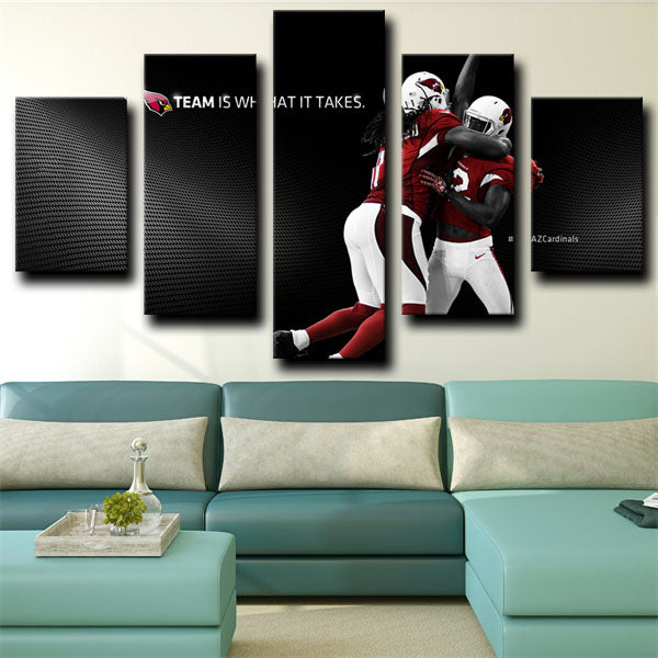 Arizona Cardinals Team Symbol Canvas Wall Art