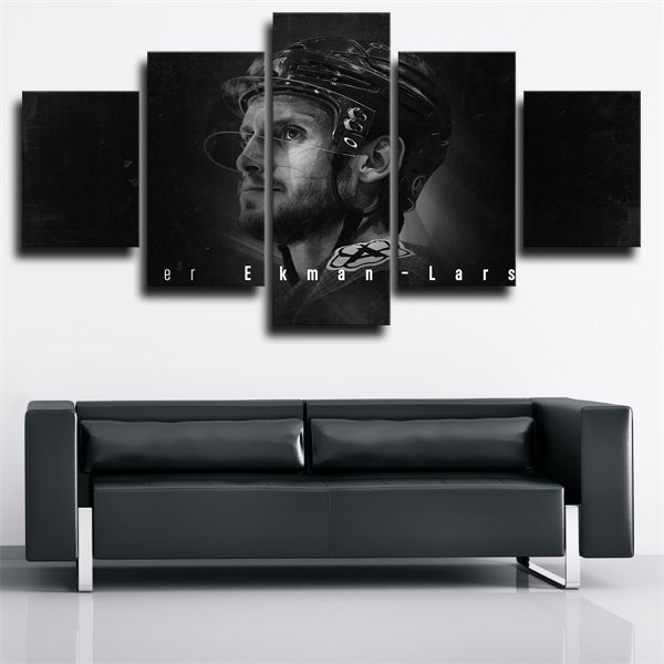 Arizona Coyotes Defence Oliver Ekman Larsson Canvas Wall Art