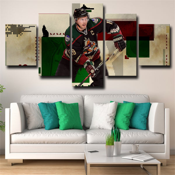 Arizona Coyotes Right Wing Shane Doan Canvas Wall Art
