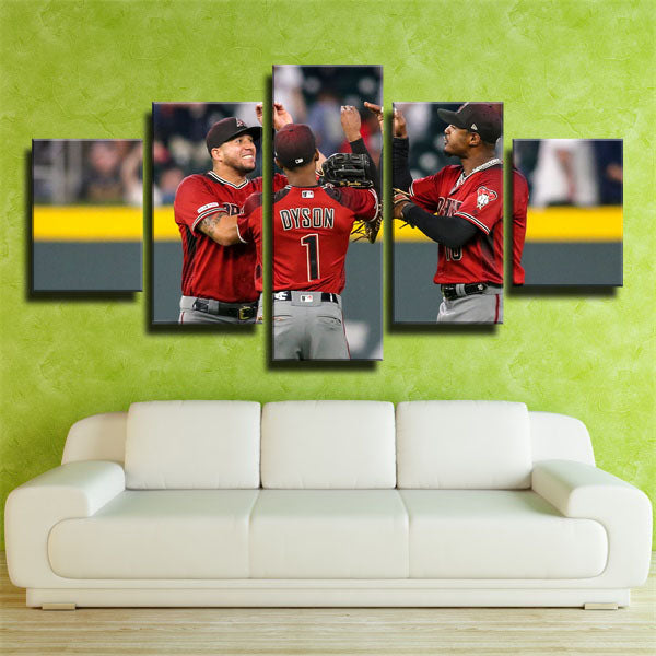 Arizona Diamondbacks Members Canvas Wall Art