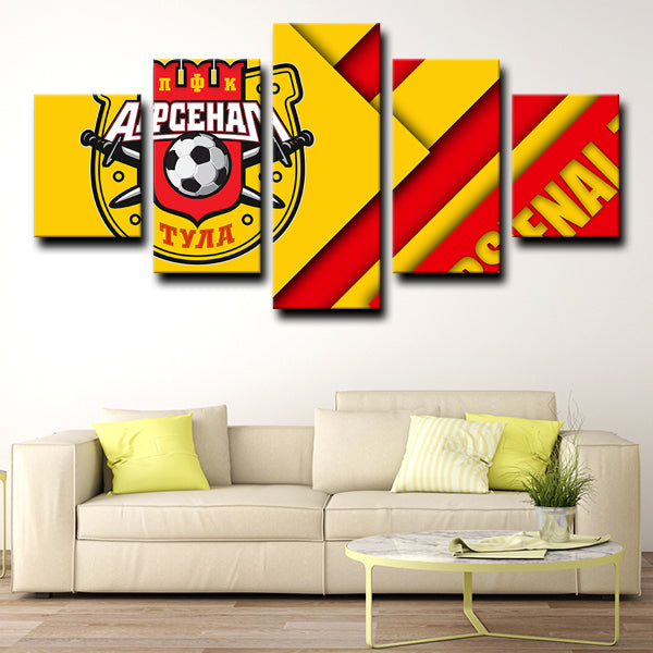 Arsenal Fc Logo Crest Canvas Wall Art