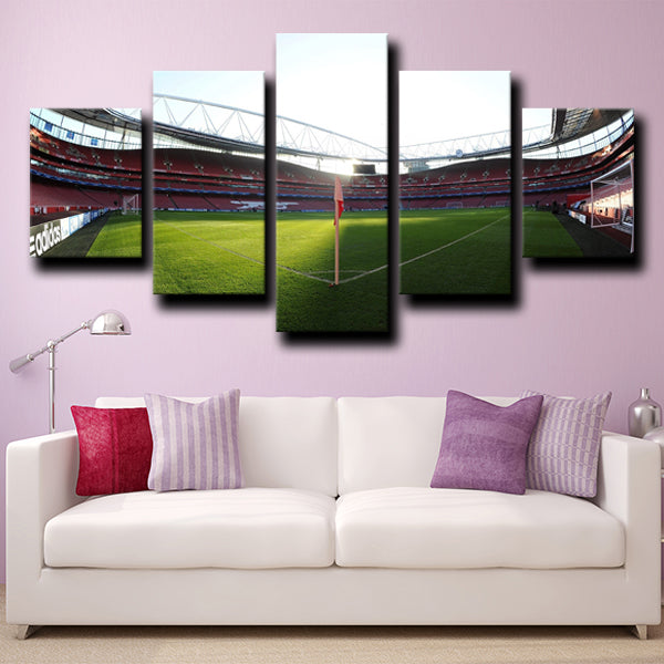 Arsenal Football Club Emirates Stadium Canvas Wall Art
