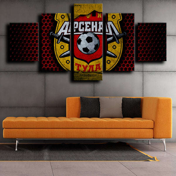 Arsenal Football Club Logo Crest Canvas Wall Art