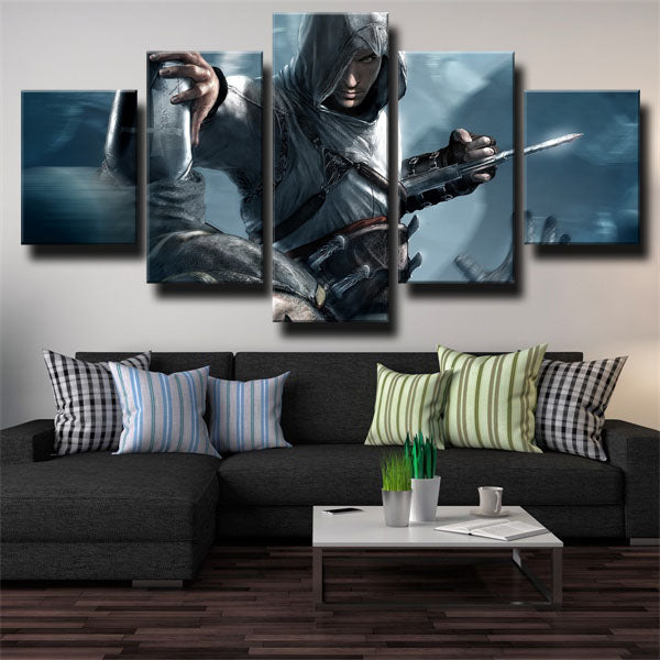 Assassin’S Creed Assassination Altaïr Ibn-Laʼahad Canvas Wall Art