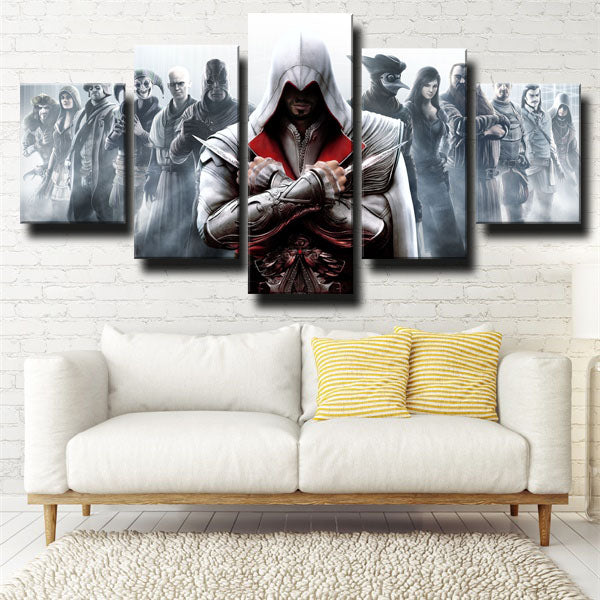 Assassin’S Creed Brotherhood Full Assassin Leader Canvas Wall Art