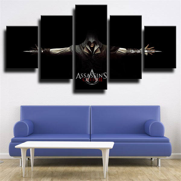 Assassin’S Creed Ii Order Of Assassins Desmond Miles Canvas Wall Art