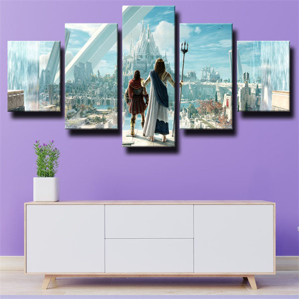 Assassin’S Creed Odyssey Alexios Canvas Wall Art