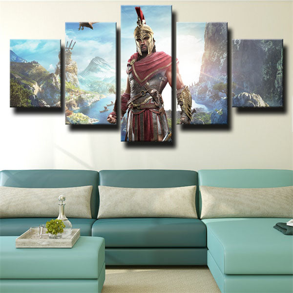 Assassin’S Creed Odyssey Alexios Island Canvas Wall Art