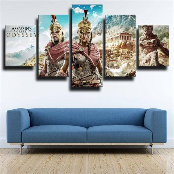 Assassin’S Creed Odyssey Kassandra Poster Canvas Wall Art