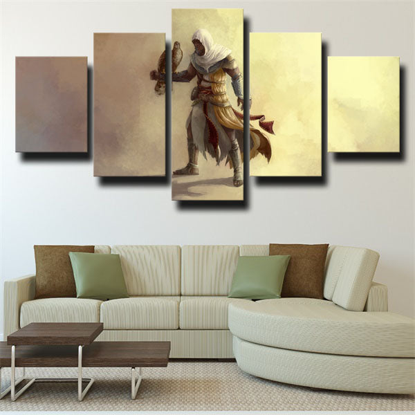 Assassin’S Creed Origins Assassin Bayek Of Siwa Character Canvas Wall Art