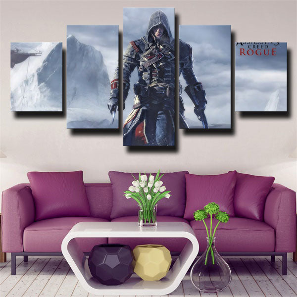 Assassin’S Creed Rogue Shay Cormac Poster Canvas Wall Art