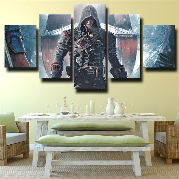 Assassin’S Creed Rogue Shay Cormac Pirate Canvas Wall Art