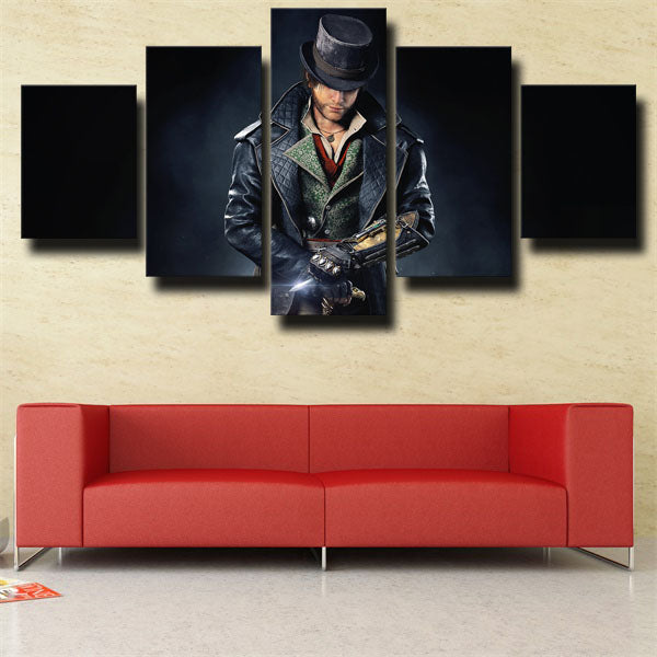 Assassin’S Creed Syndicate Jacob Frye Portrait Canvas Wall Art