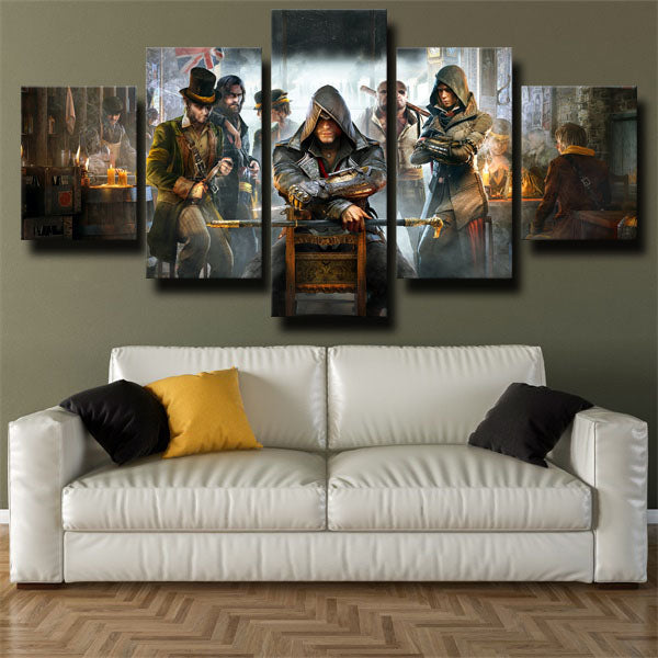 Assassin’S Creed Syndicate Full Assassins Canvas Wall Art
