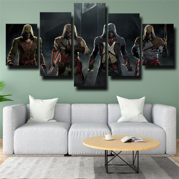 Assassin’S Creed Unity Full Assassins Canvas Wall Art