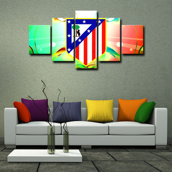Atletico Madrid Bedscreen Legion Canvas Wall Art Atletico Madrid Bedscreen Legion Canvas Wall Art