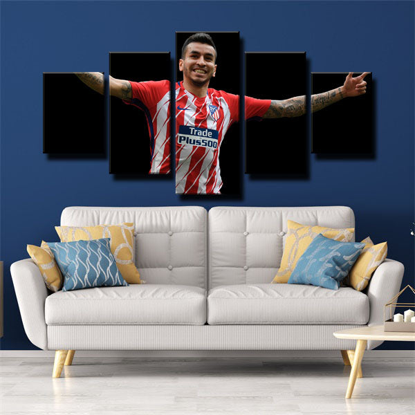 Atlético Madrid Team Forward Boedo/Angelito Boy Ángel Correa Canvas Wall Art