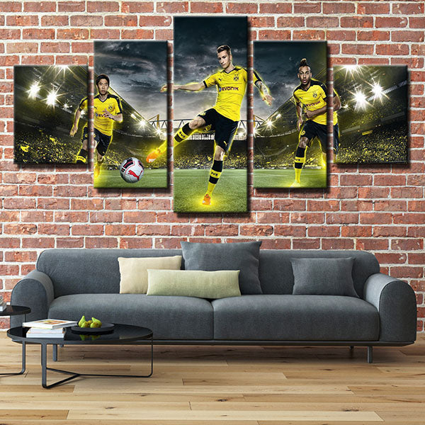 Borussia Dortmund Fc Player Canvas Wall Art