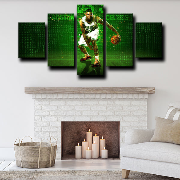 Boston Celtics Guard Marcus Smart Canvas Wall Art