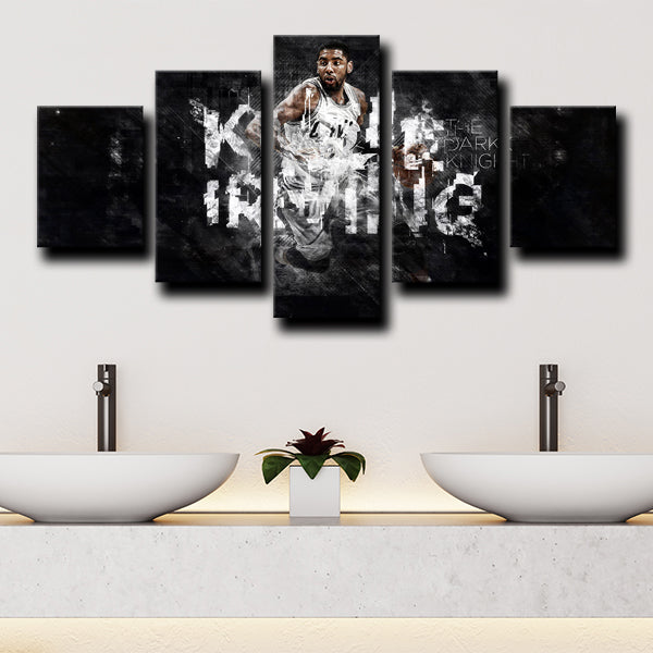 Boston Celtics Guard Mvp Kyrie Irving Canvas Wall Art