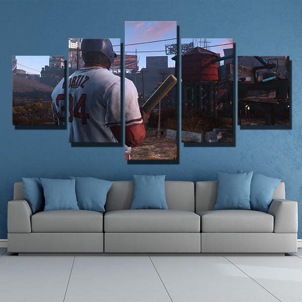 Boston Red Sox First Baseman Big Papi David Ortiz Canvas Wall Art