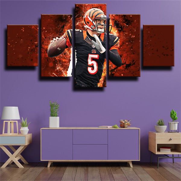 Buffalo Bills Quarterback Matt Barkley Canvas Wall Art