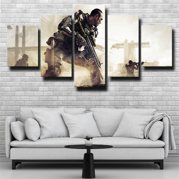 Soldiers Call Of Duty Canvas Wall Art