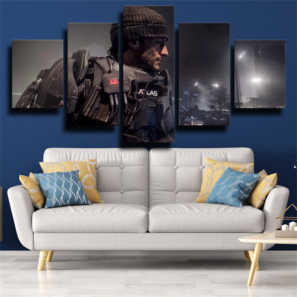 Advanced Warfare Gideon Canvas Wall Art