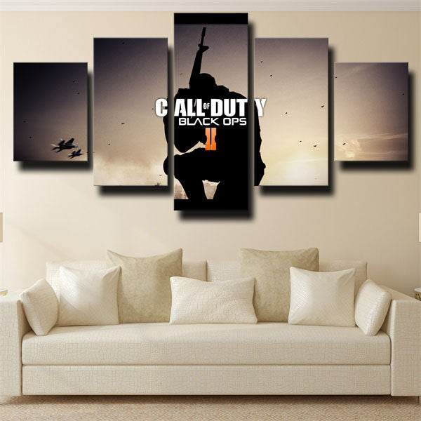 Call Of Duty Black Ops Ii Single Characters Canvas Wall Art