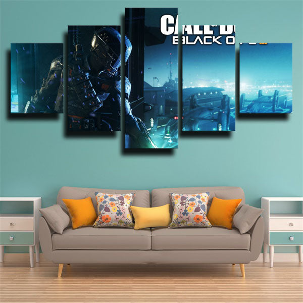 Character Protect City Canvas Wall Art
