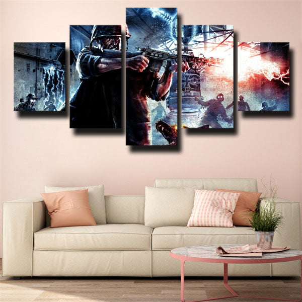 War Warrior Canvas Wall Art
