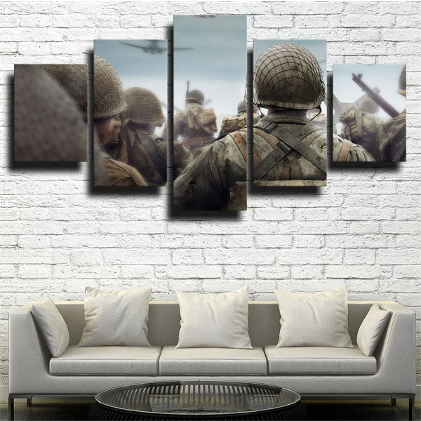 Back Character Canvas Wall Art