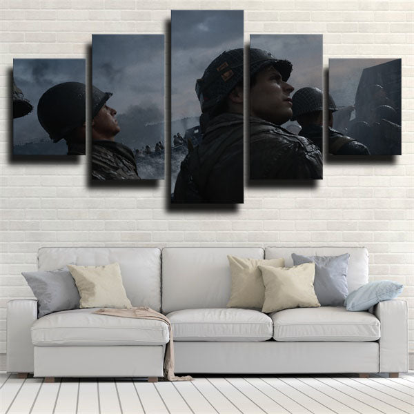 Wwii Ronald Red Daniels Canvas Wall Art