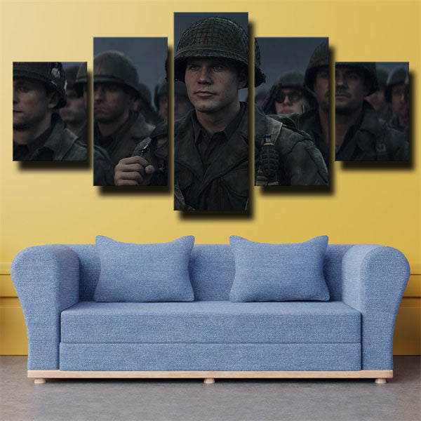 Ronald Red Daniels Canvas Wall Art