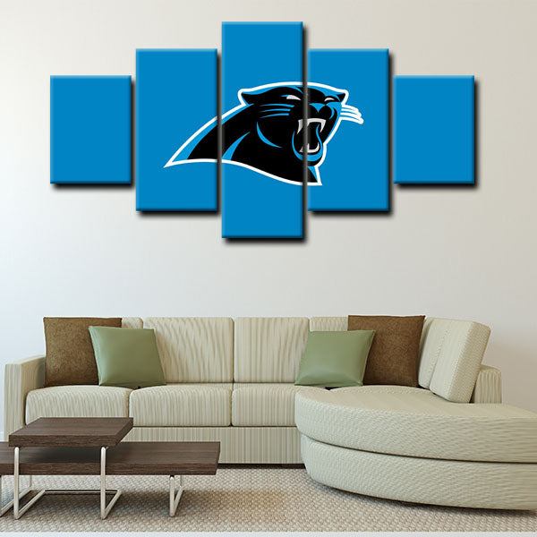 Carolina Panthers Team Canvas Wall Art Carolina Panthers Team Canvas Wall Art