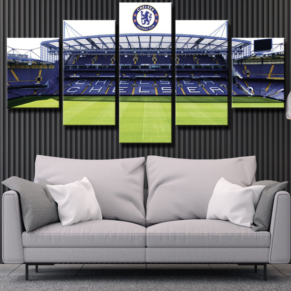 Chelsea Football Club Stadium Canvas Wall Art