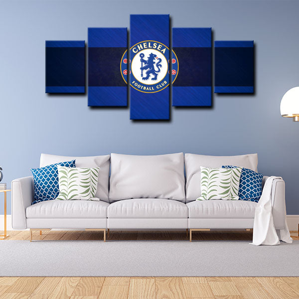 Chelsea Football Club Symbol Canvas Wall Art