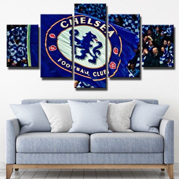 Chelsea Football Club Symbol Canvas Wall Art