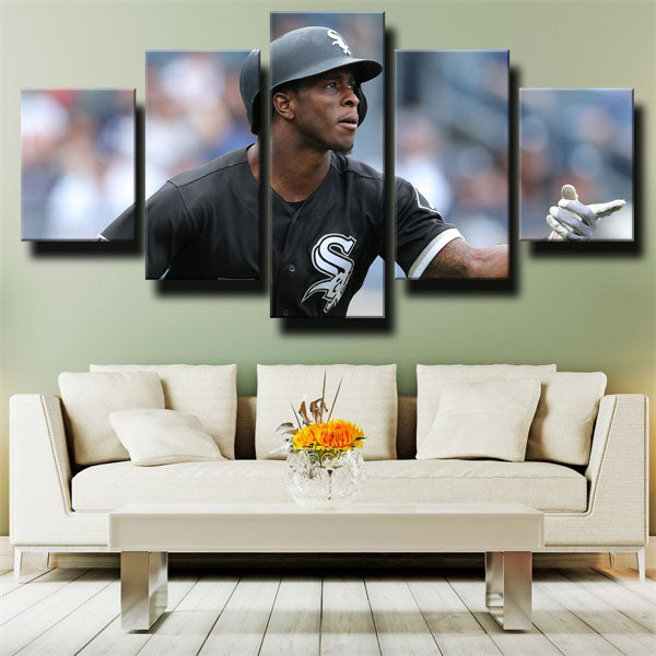 Chicago White Sox No.7 Shortstop Ta7 Tim Anderson Canvas Wall Art