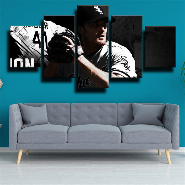 Chicago White Sox Pitcher Philip Humber Canvas Wall Art