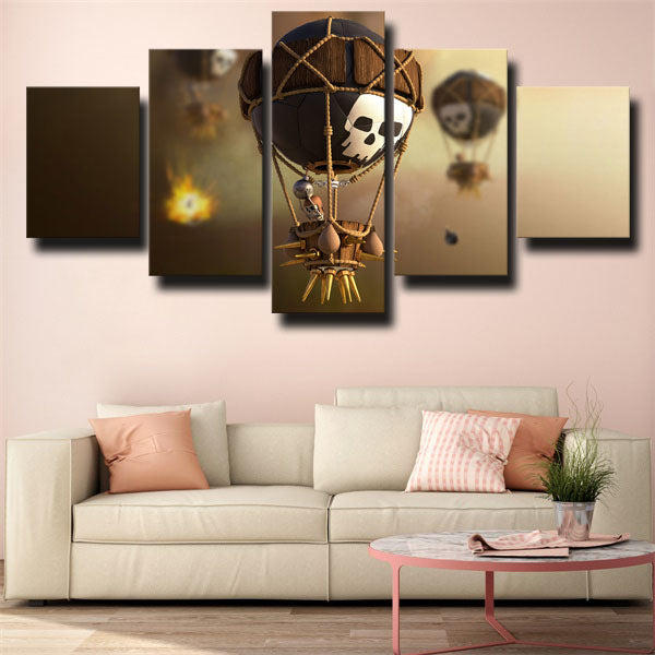 Clash Royale Balloon Canvas Wall Art Clash Royale Balloon Canvas Wall Art