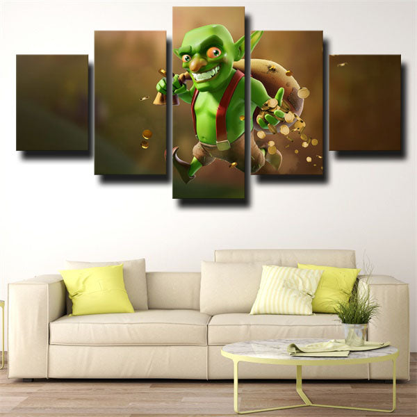 Clash Royale Goblin Barrel Canvas Wall Art