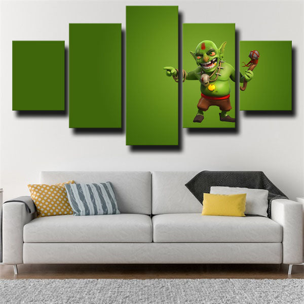Clash Royale Goblins Canvas Wall Art