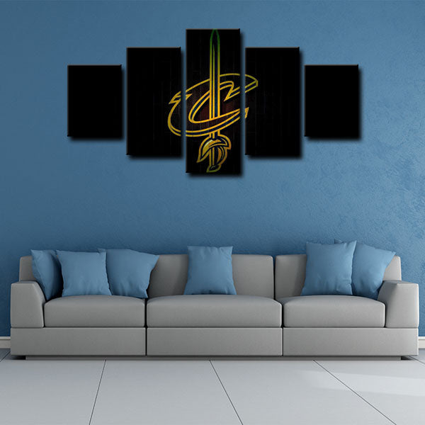 Cleveland Cavaliers Symbol Canvas Wall Art Cleveland Cavaliers Symbol Canvas Wall Art